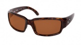 Costa Del Mar Caballito Sunglasses Shiny Tortoise Frame Sunglasses - Copper / 580P