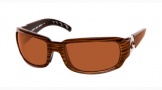 Costa Del Mar Cin - Driftwood Frame Sunglasses - Vermillion CR 39/COSTA 400