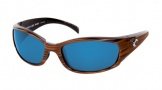 Costa Del Mar Hammerhead Sunglasses Driftwood Frame Sunglasses - Vermillion Glass/COSTA 400