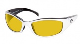 Costa Del Mar Hammerhead - White-Black Frame Sunglasses - Sunrise Glass/COSTA 400