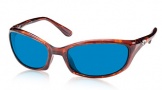 Costa Del Mar Harpoon Sunglasses Shiny Tortoise Frame Sunglasses - Vermillion Glass/COSTA 400