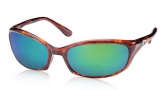 Costa Del Mar Harpoon Sunglasses Shiny Tortoise Frame Sunglasses - Sunrise Glass/COSTA 400