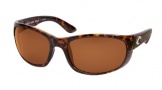 Costa Del Mar Howler Sunglasses Shiny Tortoise Frame Sunglasses - Vermillion Glass/COSTA 400