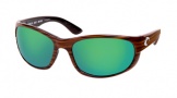Costa Del Mar Howler - Driftwood Frame Sunglasses - Green Mirror Glass/COSTA 580