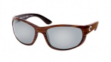 Costa Del Mar Howler - Driftwood Frame Sunglasses - Silver Mirror Glass/COSTA 580
