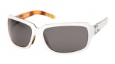 Costa Del Mar Isabela Sunglasses White Tortoise Frame Sunglasses - Blue Mirror / 400G