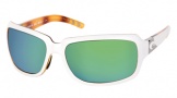 Costa Del Mar Isabela Sunglasses White Tortoise Frame Sunglasses - Copper / 580G