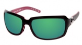 Costa Del Mar Isabela - Black Coral Frame Sunglasses - Green Mirror Glass/COSTA 400