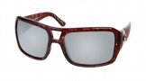 Costa Del Mar Lago - Shiny Tortoise Frame Sunglasses - Silver Mirror Glass/COSTA 580