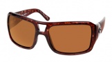 Costa Del Mar Lago - Shiny Tortoise Frame Sunglasses - Amber Glass/COSTA 400