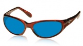Costa Del Mar MP2 - Shiny Tortoise Frame Sunglasses - Blue Mirror Glass/COSTA 580