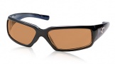 Costa Del Mar Rincon Sunglasses Shiny Black Frame Sunglasses - Sunrise CR 39/COSTA 400