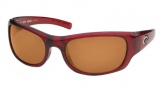 Costa Del Mar Riomar - Red Crystal Frame Sunglasses - Amber CR 39/COSTA 400
