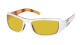Costa Del Mar Santa Rosa - White Tortoise Frame Sunglasses - Sunrise CR 39/COSTA 400