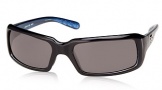 Costa Del Mar Switchfoot Sunglasses Shiny Black Frame Sunglasses - Gray CR 39/COSTA 400