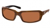 Costa Del Mar Switchfoot - Driftwood Frame Sunglasses - Vermillion Glass/COSTA 400