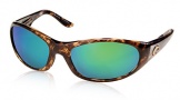Costa Del Mar Swordfish - Shiny Tortoise Frame Sunglasses - Green Mirror Glass/COSTA 400