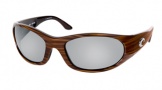 Costa Del Mar Swordfish - Driftwood Frame Sunglasses - Silver Mirror Glass/COSTA 580
