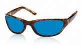 Costa Del Mar Triple Tail Sunglasses Shiny Tortoise Frame Sunglasses - Green Mirror Glass/COSTA 400