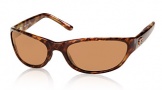 Costa Del Mar Triple Tail Sunglasses Shiny Tortoise Frame Sunglasses - Amber / 580P