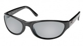 Costa Del Mar Triple Tail Sunglasses Shiny Black Frame Sunglasses - Gray Glass/COSTA 580