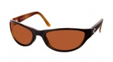 Costa Del Mar Triple Tail - Black Tortoise Frame Sunglasses - Copper Glass/COSTA 580