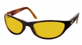 Costa Del Mar Triple Tail - Black Tortoise Frame Sunglasses - Sunrise Glass/COSTA 400