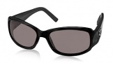 Costa Del Mar Vela Sunglasses Shiny Black Frame Sunglasses - Sunrise CR 39/COSTA 400