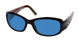 Costa Del Mar Vela - Black Tortoise Frame Sunglasses - Blue Mirror Glass/COSTA 580
