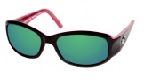 Costa Del Mar Vela Sunglasses Black Coral Frame Sunglasses - Copper Glass/COSTA 580
