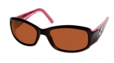 Costa Del Mar Vela Sunglasses Black Coral Frame Sunglasses - Copper / 580P