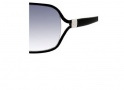 Kate Spade Alberta/S Sunglasses - 0TS1 Shiny Black (Y7 gray gradient lens)