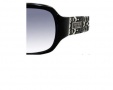 Kate Spade Bernie/S Sunglasses - 0807 Black (LF gray gradient lens)