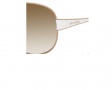 Kate Spade Darla Sunglasses - 0EC4 Almond White (Y6 brown gradient lens) (Discontinued Color NLA)