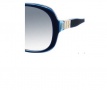Kate Spade Shoshana Sunglasses - 0JTD Navy Azure Crystal (XO navy gradient lens)