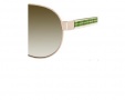 Kate Spade Ruthie Sunglasses - 03YG Gold (MZ green gradient lens)