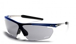 Smith V-Ti (Rimless) Sunglasses - Blue/Platinum-Ignitor-Clear Mirror