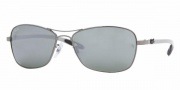 Ray-Ban RB8302 Sunglasses Sunglasses - 002 Black/Crystal Green