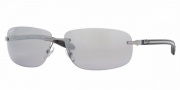 Ray-Ban RB8303 Sunglasses Polarized  Sunglasses - 004/82 Gunmetal/Polar Gray Mirror Silver Gradient