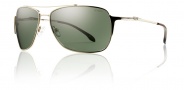 Smith Rosewood Sunglasses Sunglasses - Gold / Polarized Gray Green