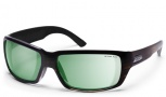 Smith Touchstone Sunglasses Sunglasses - Brown Stripe/Polar Green Mirror