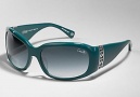 Coach Jacqueline S828 Sunglasses - 444 Teal / Gray Gradient