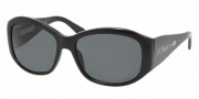 Bvlgari BV 8049 Sunglasses Sunglasses - (501-87) Black / Gray
