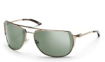 Smith Foley Sunglasses - Gold / Polarized Gray Green