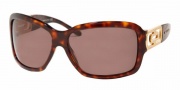 Bvlgari BV 8022B Sunglasses - (851-73) Dark Havana / Brown