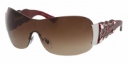 Bvlgari BV 6034B Sunglasses - (503813) Brushed Silver / Brown Gradient