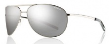 Smith Serpico Sunglasses Sunglasses - Silver / Polarized Platinum