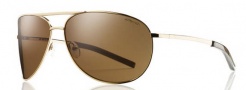 Smith Serpico Sunglasses Sunglasses - Gold / Polarized Brown