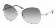 Bvlgari BV 6025B Sunglasses Sunglasses - (102-8G) Palladium / Gray Gradient