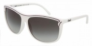 D&G DD 8059 Sunglasses - 508/8G White / Gray Gradient